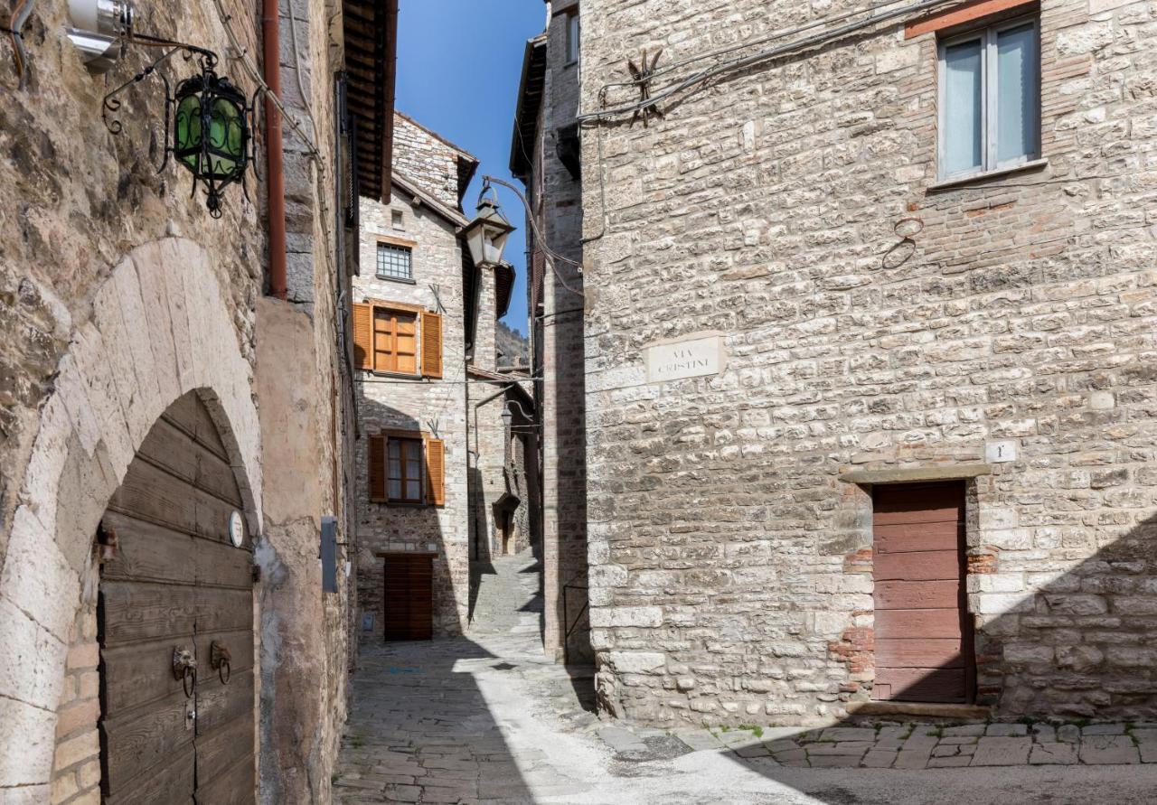 Appartement Dimora Casina Dell'Abbondanza à Gubbio Extérieur photo